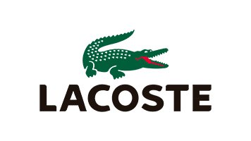 Logo de Lacoste, el icónico cocodrilo verde.